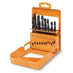 vendita online Serie di 19 punte in acciaio hss rullate art.410/sp19 Punte e inserti per trapani e avvitatori Beta